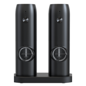 Black Salt & Pepper Grinder with USB - SPGBBF1